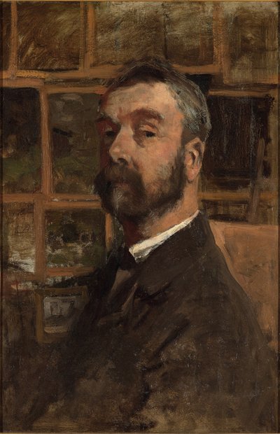 Selbstporträt, ca. 1884 von Anton Mauve